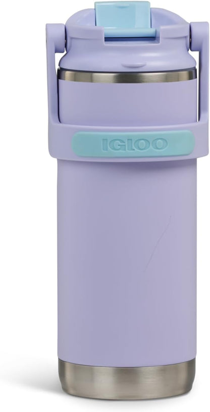 Igloo 20 oz Stainless Steel Tumbler | Sport Sipper Bottle | Thrift Pink