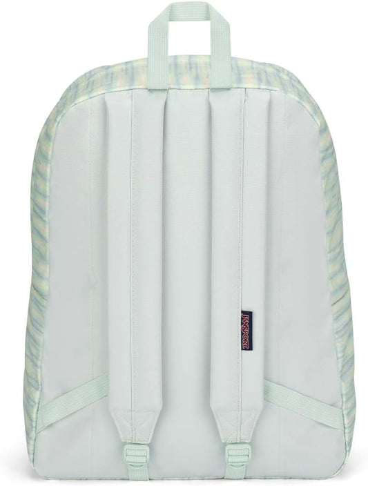 JanSport SuperBreak One Backpacks - Durable, Lightweight Bookbag with 1 Main Compartment, Front Utility Pocket with Built-in Organizer - Premium Backpack, Black - Colors B