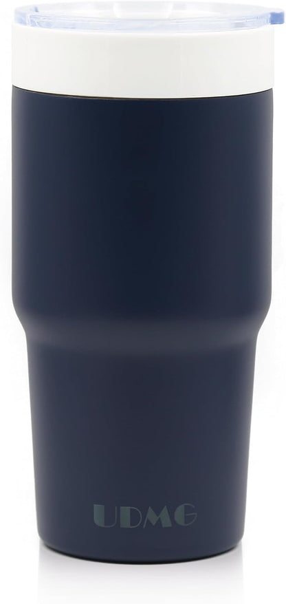 True Ceramic Lined (Not Coated) Stainless Steel Vacuum Insulated Travel Coffee Tumbler, No Metallic Taste, 16oz for Coffee & Tea On-The-Go (Original Steel)