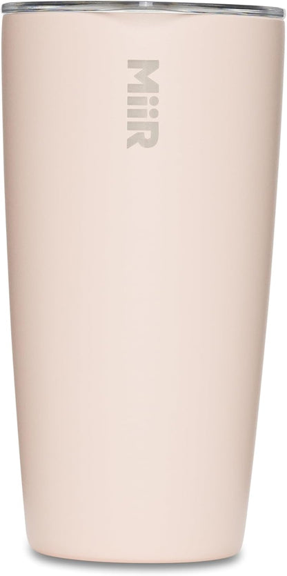 MiiR Tumbler, 12oz Insulated Stainless Steel with Press Fit Slide Lid – Splash Proof Design, Holds Hot & Cold Beverages, Stylish & Functional Cup Holder Compatible