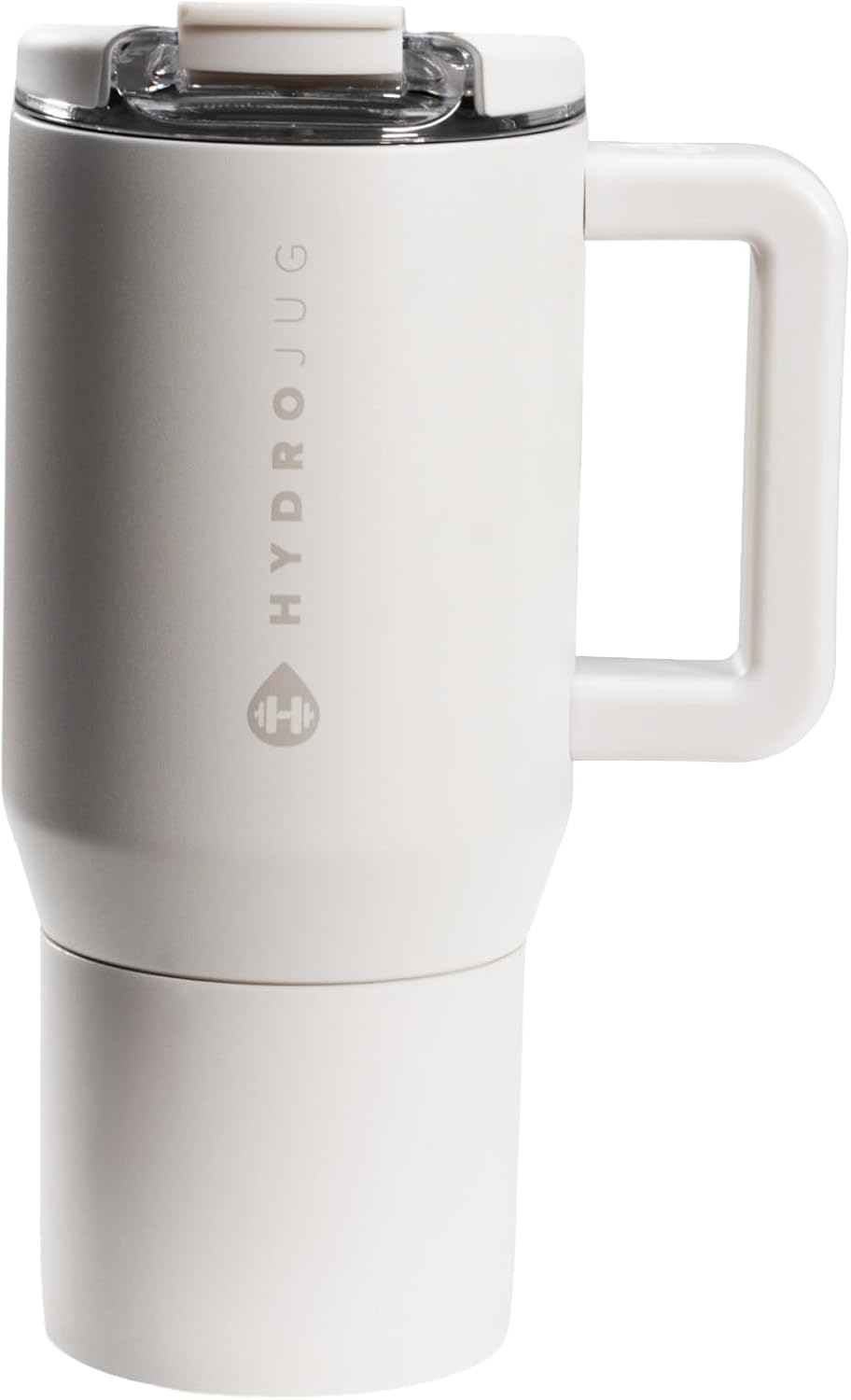 HydroJug Coffee Traveler 20 oz - Leak-Resistant, Ceramic-Lined Insulated Travel Coffee Mug for Hot or Cold Drinks with Flip Lid & Handle, Dishwasher Safe Coffee Tumbler, Cascade