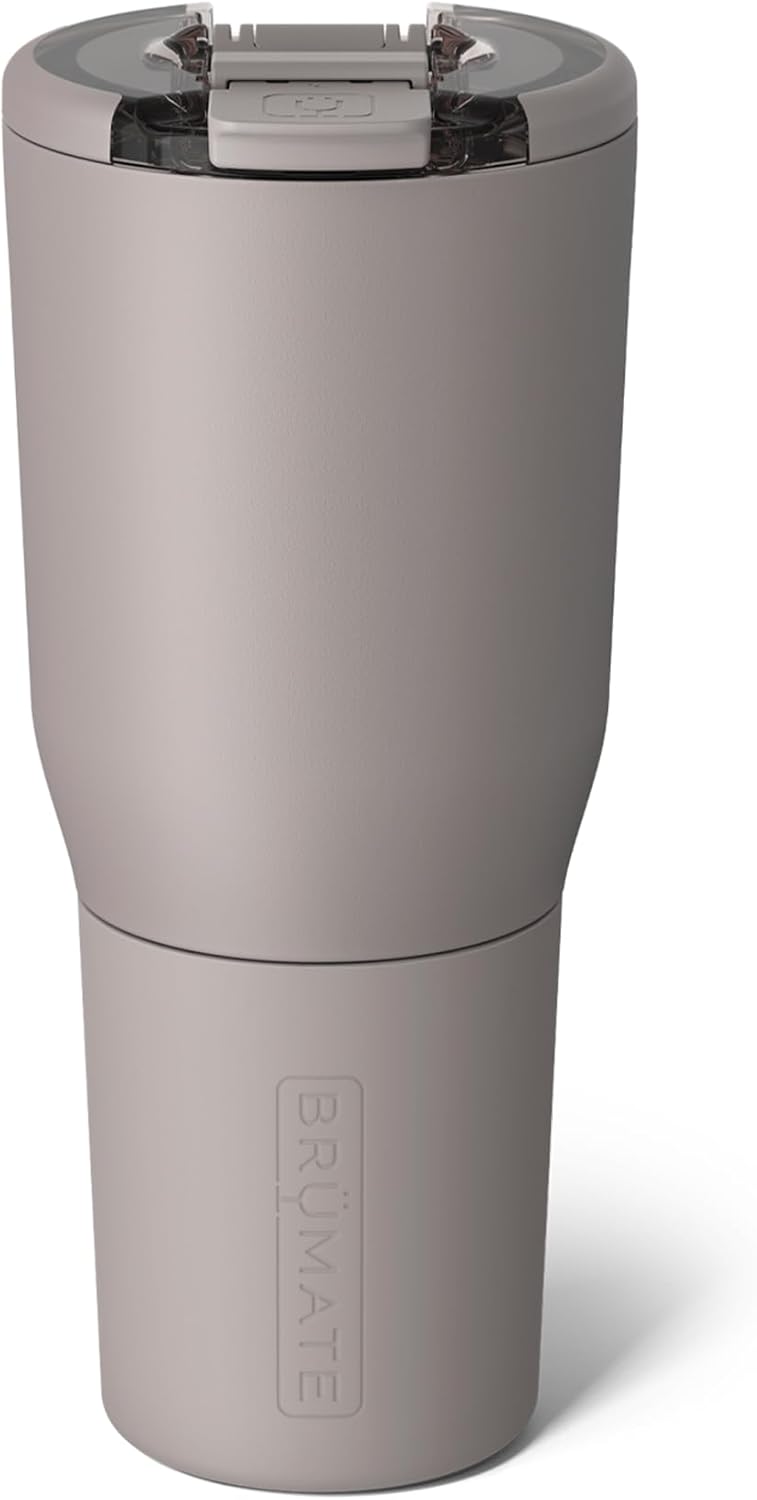 BrüMate Nav 25oz 100% Leak Proof Insulated Travel Tumbler with Magnetic BevLock™ Lid - Double Wall Cup-Holder Friendly Stainless Steel Mug (Nightfall Blue)