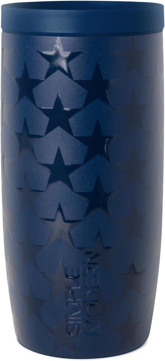 Simple Modern Travel Coffee Mug Tumbler with 360° Lid | Ceramic-Lined Insulated Stainless Steel Cold Brew Iced Coffee Cup | Gifts for Women Men Her Him | Voyager Signature | 16oz | Sea Glass Sage