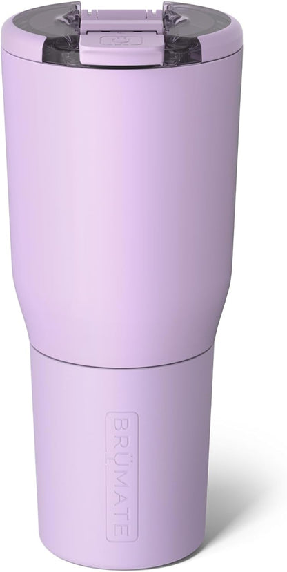 BrüMate Nav 25oz 100% Leak Proof Insulated Travel Tumbler with Magnetic BevLock™ Lid - Double Wall Cup-Holder Friendly Stainless Steel Mug (Nightfall Blue)