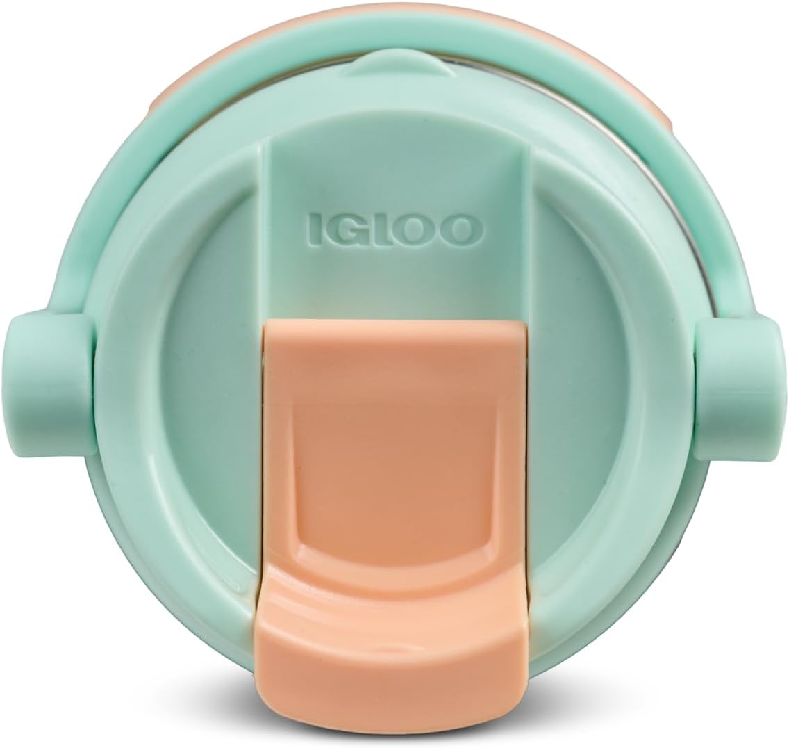 Igloo 20 oz Stainless Steel Tumbler | Sport Sipper Bottle | Thrift Pink