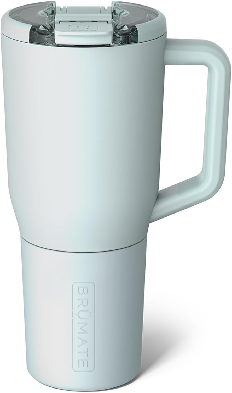 BrüMate Müv - 25oz 100% Leak Proof Insulated Coffee Mug with Handle & Lid - Stainless Steel Coffee Travel Mug - Double Walled Coffee Cup (Lilac Dusk)