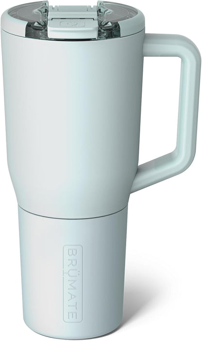 BrüMate Müv - 25oz 100% Leak Proof Insulated Coffee Mug with Handle & Lid - Stainless Steel Coffee Travel Mug - Double Walled Coffee Cup (Lilac Dusk)