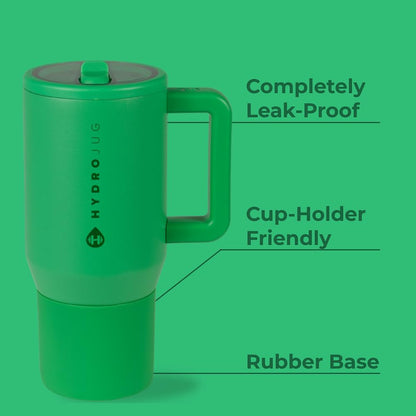 HydroJug Kids - 20 oz Insulated Kids Water Bottle with Flip Straw & Handle | Leak-Proof & Durable | Perfect for School, Sports, Lunch, Travel & Camp, Primrose