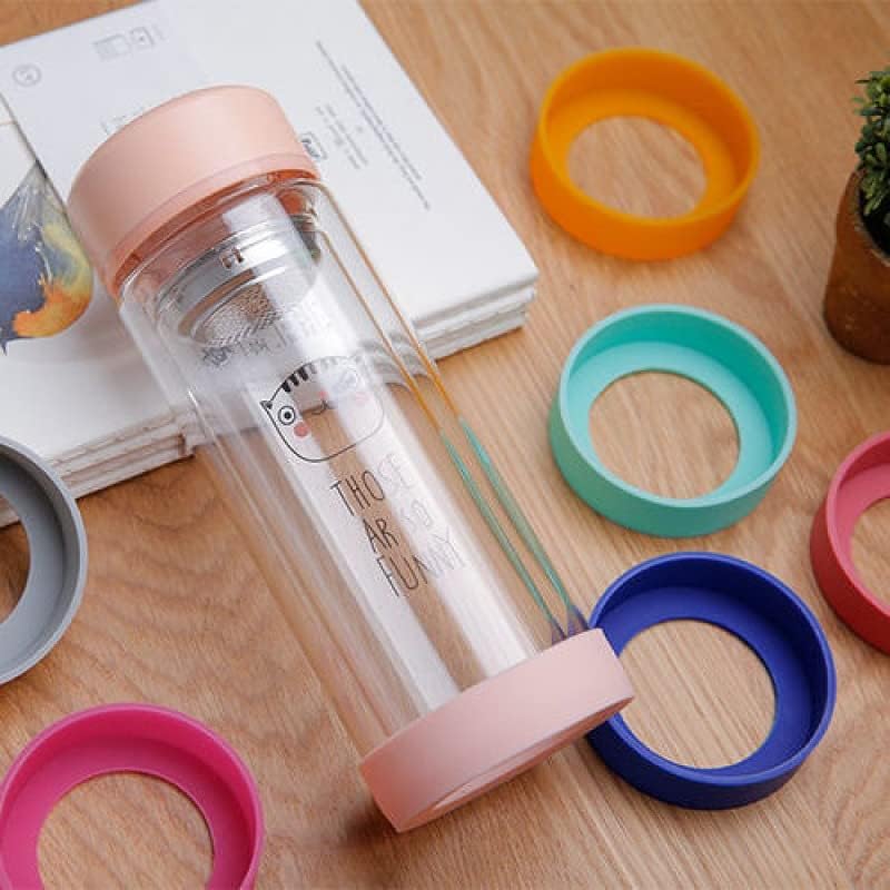 20PCS 65mm Protective Cup Mat Silicone Sleeve Heat-Resistant Water Bottle Holder Insulation Mat Non-Slip Cup Mug Coaster