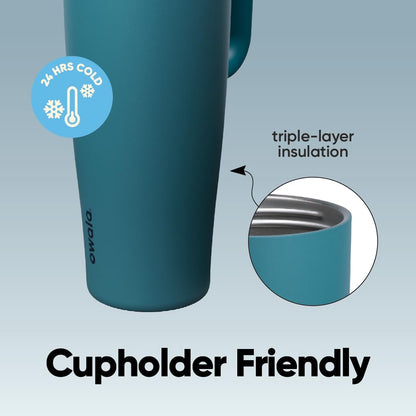Owala FreeSip Tumbler - Stainless Steel - 40-oz. - Tan (Lightly Toasted)