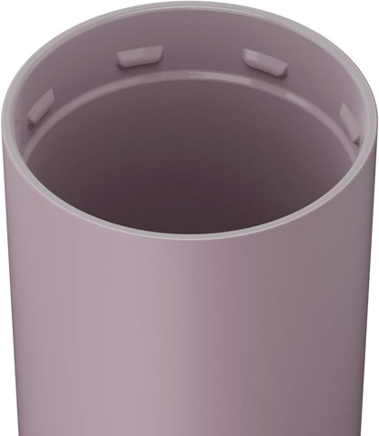 BrüMate Strova 18oz 100% Leakproof Insulated Coffee Mug | Ceramic-Lined Interior | Built-In Silicone Sleeve for Travel | Locking Flip Lid (Nightfall Blue)