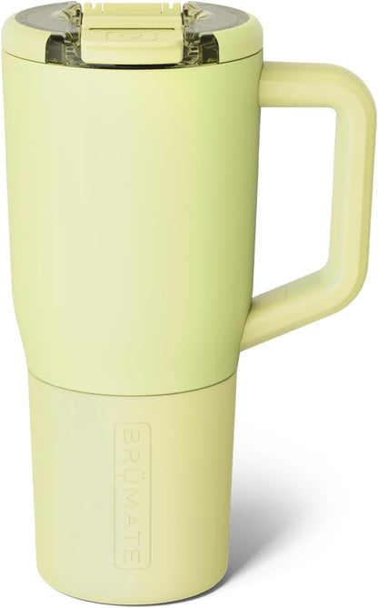 BrüMate Müv - 25oz 100% Leak Proof Insulated Coffee Mug with Handle & Lid - Stainless Steel Coffee Travel Mug - Double Walled Coffee Cup (Lilac Dusk)