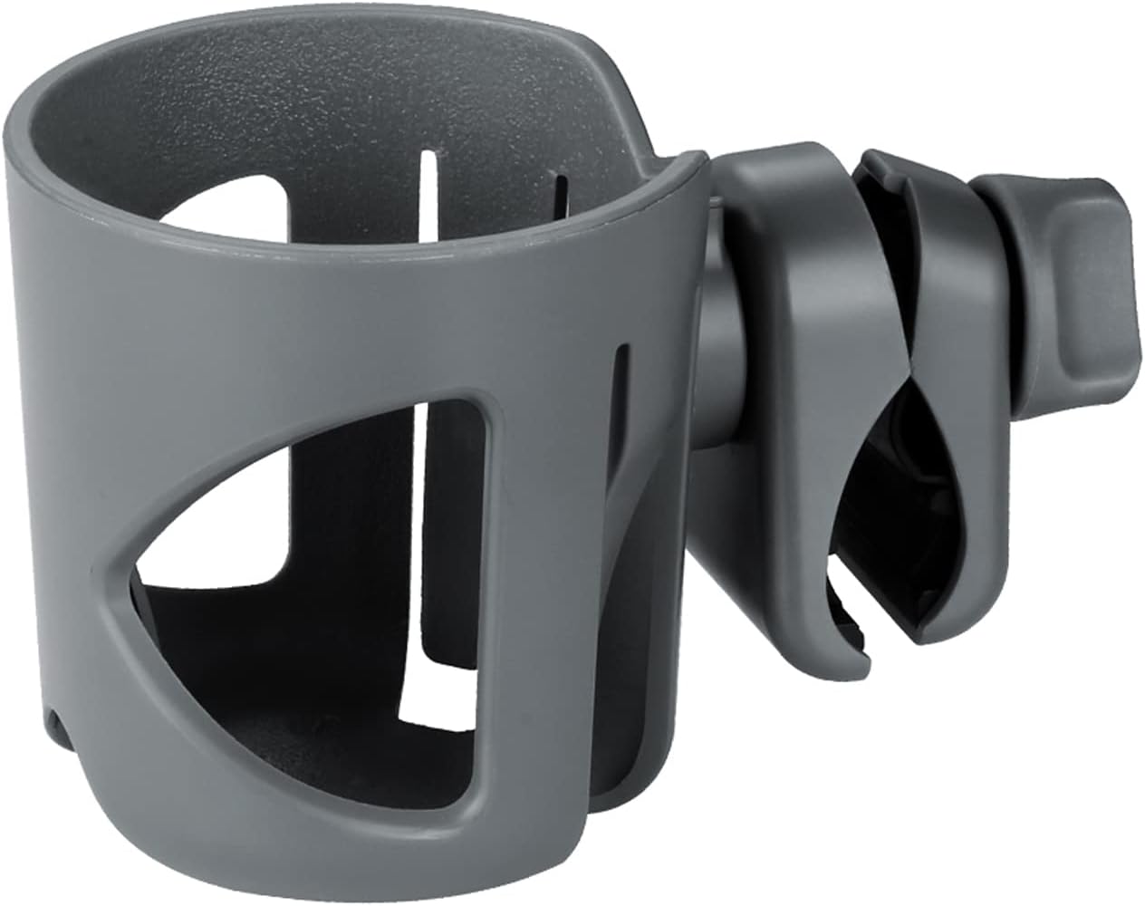Accmor Stroller Cup Holder, Universal Cup Holder for Walker Wheelchair Bike, 360° Rotatable Stroller Cup Holder Attachment Accessories for Walker, Wheelchair, Scooter