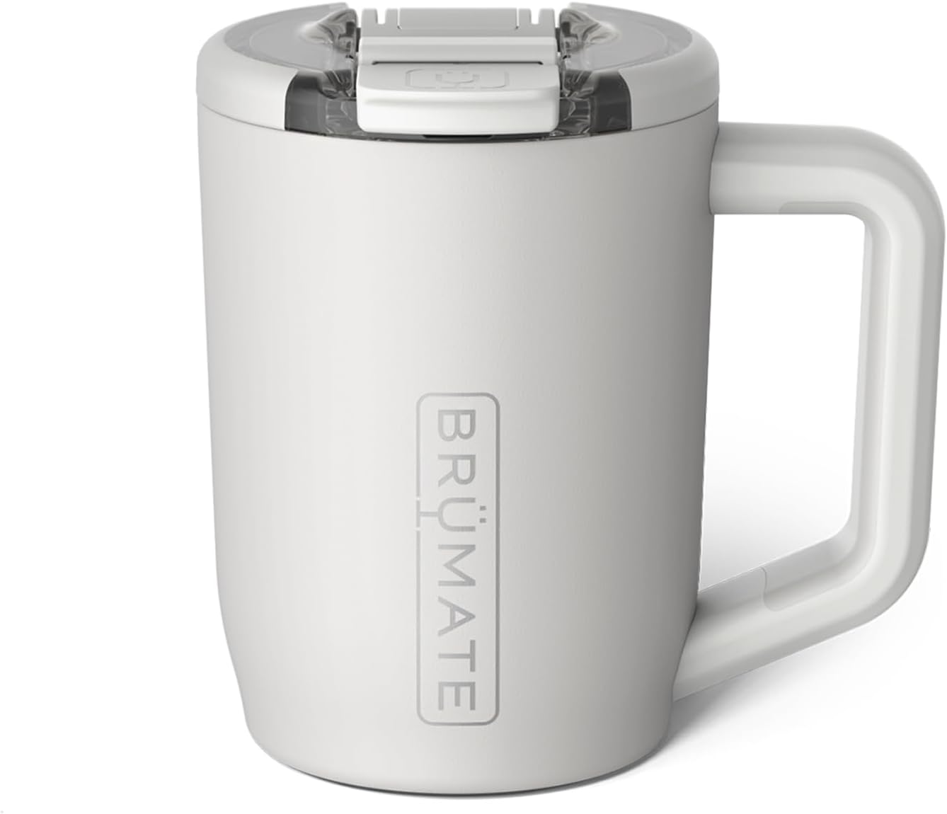 BrüMate Müv - 15oz 100% Leak Proof Insulated Coffee Mug with Handle & Lid - Stainless Steel Coffee Travel Mug - Double Walled Coffee Cup (Lilac Dusk)