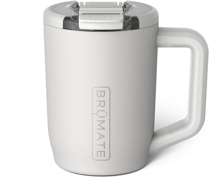 BrüMate Müv - 15oz 100% Leak Proof Insulated Coffee Mug with Handle & Lid - Stainless Steel Coffee Travel Mug - Double Walled Coffee Cup (Lilac Dusk)