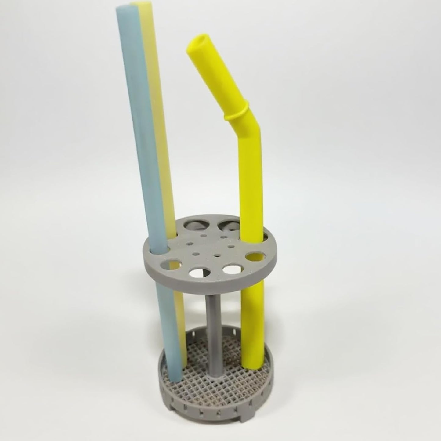 Portable Straw Drying Rack for Air Up Water Bottle Straws and Reusable Silicone Straws, Straw Holder for Silicone Straws and Water Bottle Accessories, Suitable for Students, School Supplies