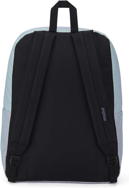 JanSport SuperBreak One Backpacks - Durable, Lightweight Bookbag with 1 Main Compartment, Front Utility Pocket with Built-in Organizer - Premium Backpack, Black - Colors A