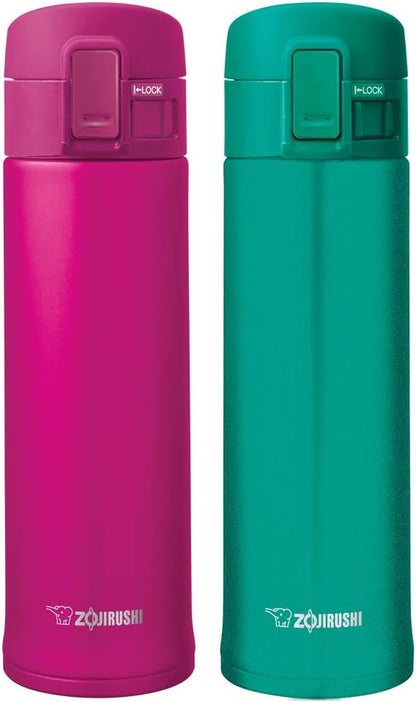 Zojirushi Stainless Steel Mug, 16oz, Smoky Blue
