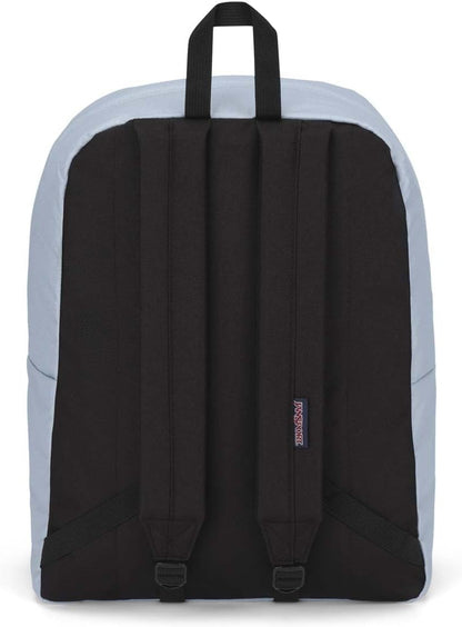 JanSport SuperBreak One Backpacks - Durable, Lightweight Bookbag with 1 Main Compartment, Front Utility Pocket with Built-in Organizer - Premium Backpack, Black - Colors B