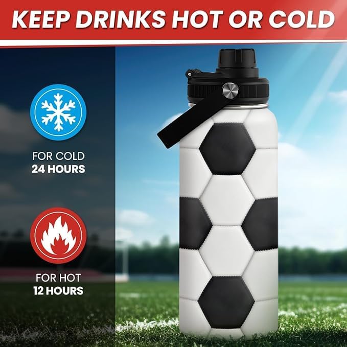 SANDJEST Gym Insulated Engraved Stainless Steel Water Bottle 32oz, Vacuum Chug Lid Travel Tumbler For Men Friends Dad Gymer Trainer, Gym Mode on, Birthday Christmas Father's Day