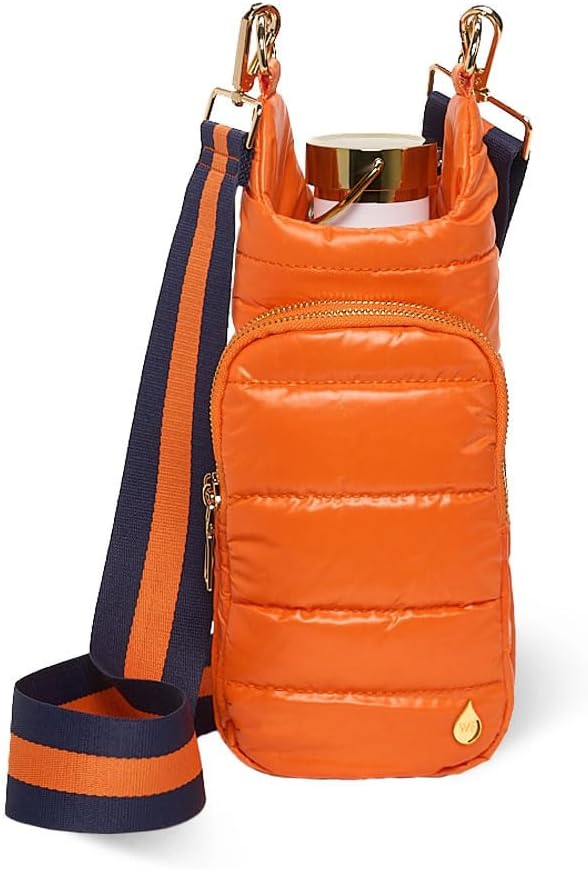 WanderFull Original HydroBag Fits Up to 32 oz Water Bottle Holder with Strap – Hands-Free Crossbody Water Bottle Carrier Bag with Phone Pocket - Colors B