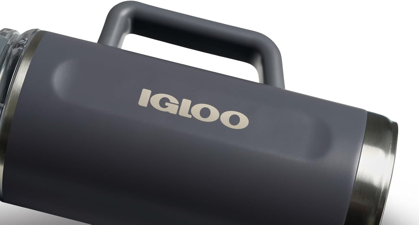 Igloo 20 oz Stainless Steel Tumbler | Sport Sipper Bottle | Thrift Pink