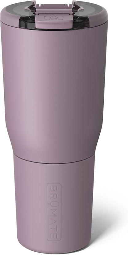 BrüMate Nav 25oz 100% Leak Proof Insulated Travel Tumbler with Magnetic BevLock™ Lid - Double Wall Cup-Holder Friendly Stainless Steel Mug (Nightfall Blue)