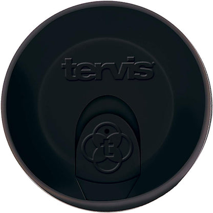 Tervis Travel Lid Made in USA Double Walled Insulated Tumbler Travel Cup Keeps Drinks Cold & Hot, Fits 16oz Tumblers, Navy