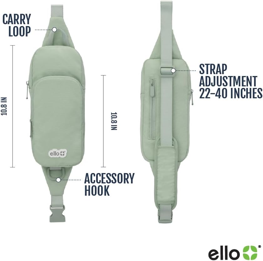 Ello Crossbody Sling Water Bottle Bag