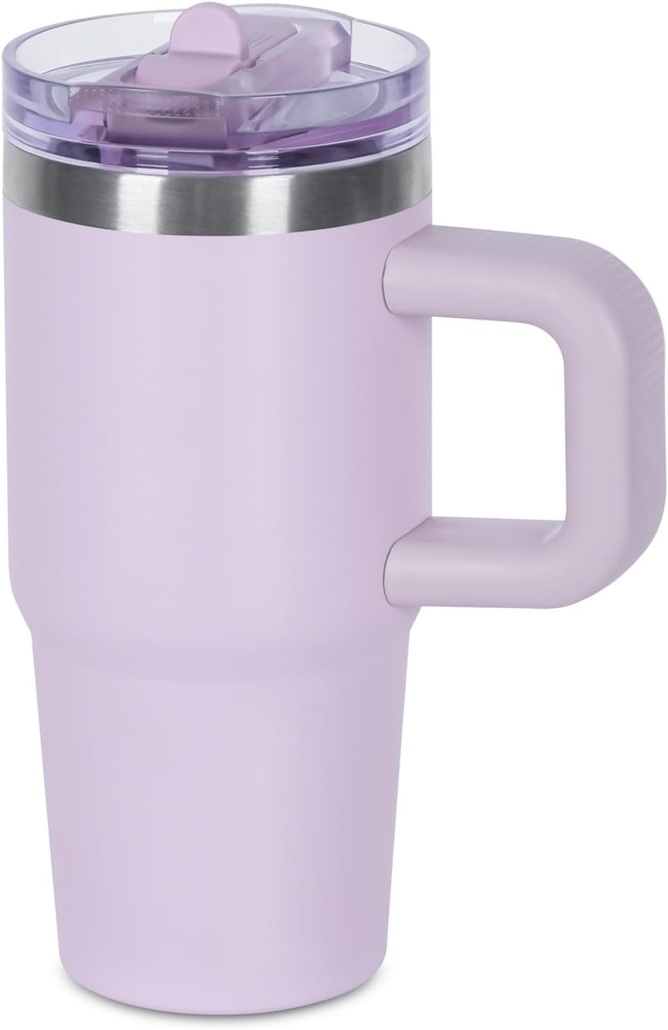 14 oz Tumbler for kids with Detachable Flip Straw Lid and handle, 100% Leak Proof 14 oz mini cup, Stainless Steel Vacuum Insulated Tumbler, Wide Mouth Easy to Clean, Keep Cold or Hot (Pink)