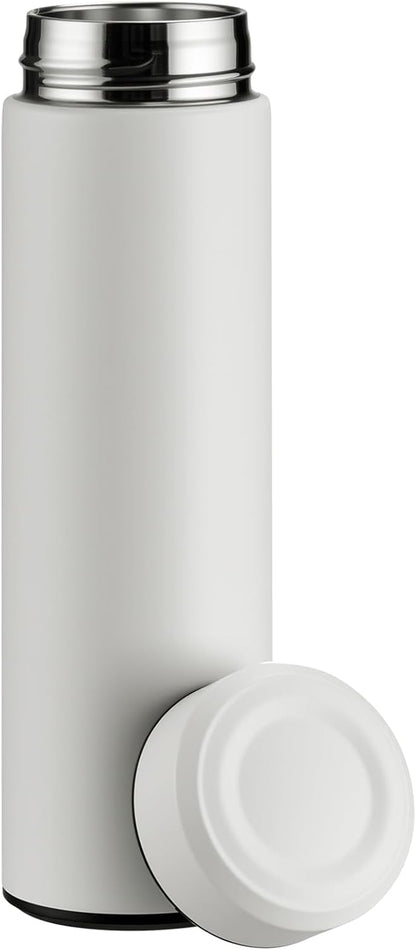PARACITY Insulated Water Bottle,15 oz Stainless Steel Thermo, Double Wall Vacuum Water Bottle, Metal Water Bottle Keeps Hot for 12 Hrs, Cold for 24 Hrs, for Coffee, Drinks