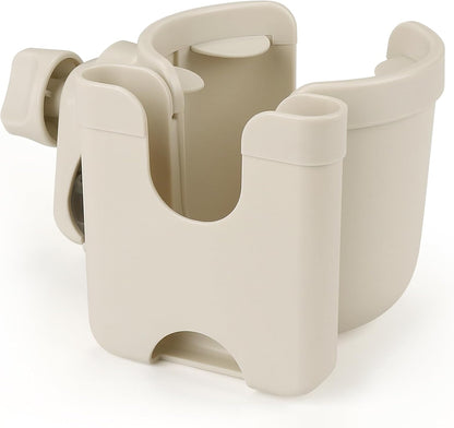 Accmor Stroller Cup Holder with Phone Holder, Bike Cup Holder, Universal Cup Holder for Uppababy Nuna Doona Strollers, 2-in-1 Cup Holder for Walker, Wheelchair, Scooter - Colors B