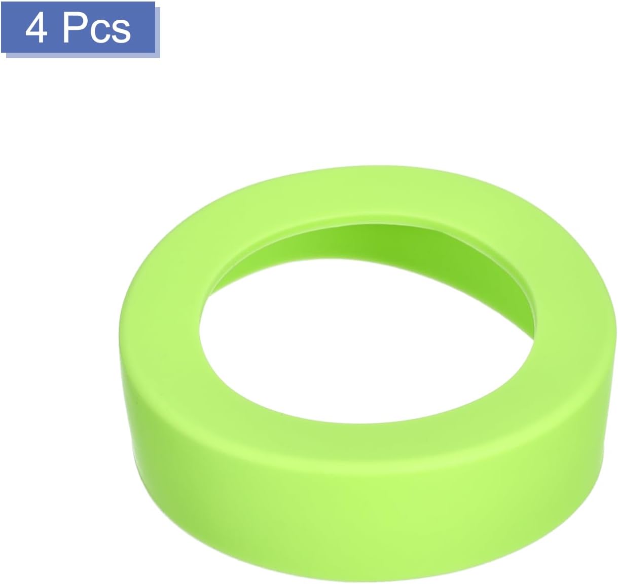 uxcell Water Bottle Boot, Protective Silicone Boot Sleeve Non Slip Bottom Cover Bumper for Water Bottles Mug Tumbler