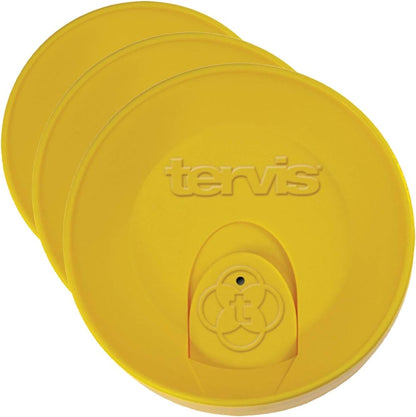 Tervis Travel Lid Made in USA Double Walled Insulated Tumbler Travel Cup Keeps Drinks Cold & Hot, Fits 16oz Tumblers, Navy