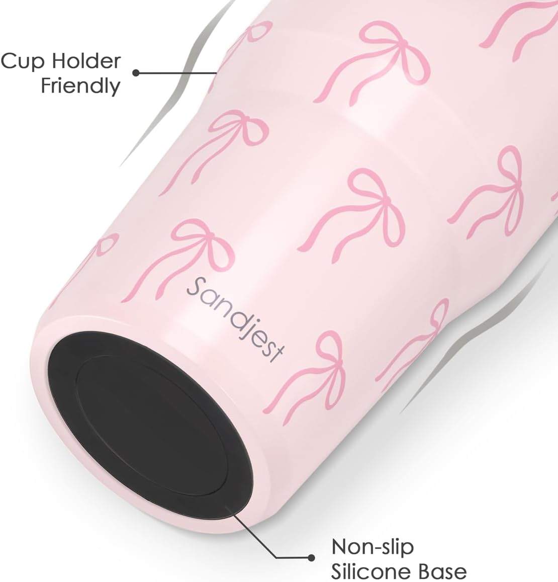 SANDJEST Leopard Skin Stainless Steel Straw Lid Tumbler 30oz with Carry Handle for Women Girls, Insulated Travel Coffee Cup, Gift for Sports Outdoor Workout Christmas Birthday (Beige)