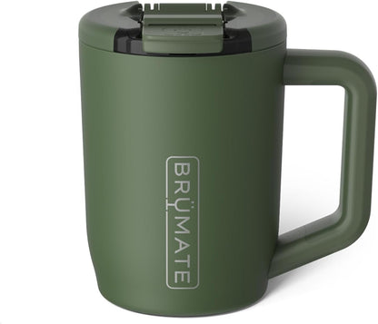 BrüMate Müv - 15oz 100% Leak Proof Insulated Coffee Mug with Handle & Lid - Stainless Steel Coffee Travel Mug - Double Walled Coffee Cup (Lilac Dusk)