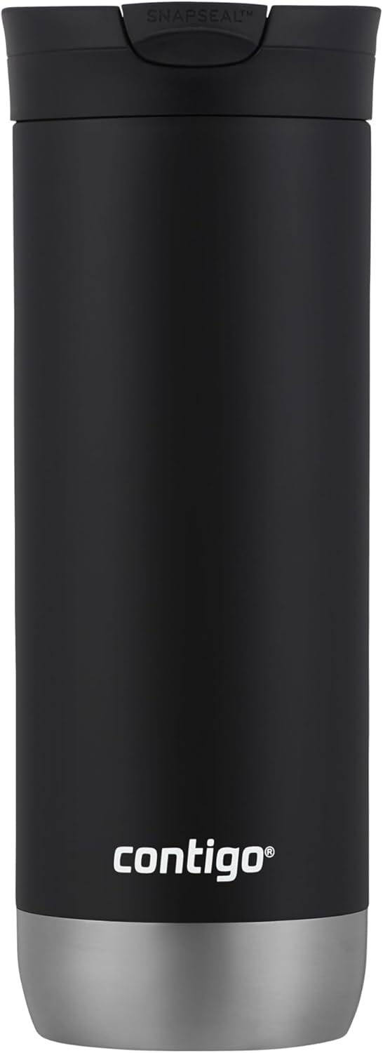 Contigo HuronTravel Mug Screw Cap Stainless Steel Drinking Cup