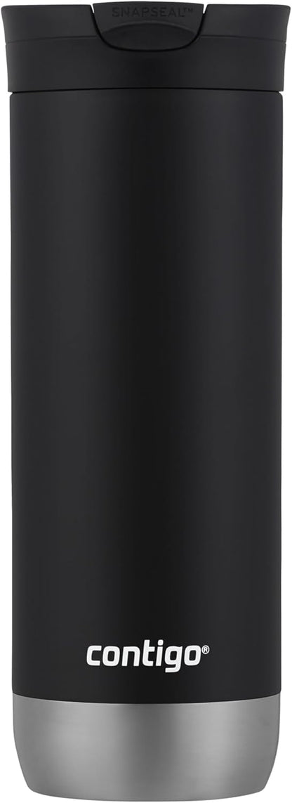 Contigo HuronTravel Mug Screw Cap Stainless Steel Drinking Cup