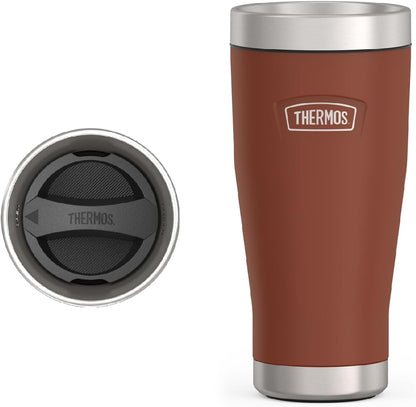 THERMOS ICON SERIES, Stainless Steel Tumbler, Matte Stainless Steel, 16 oz