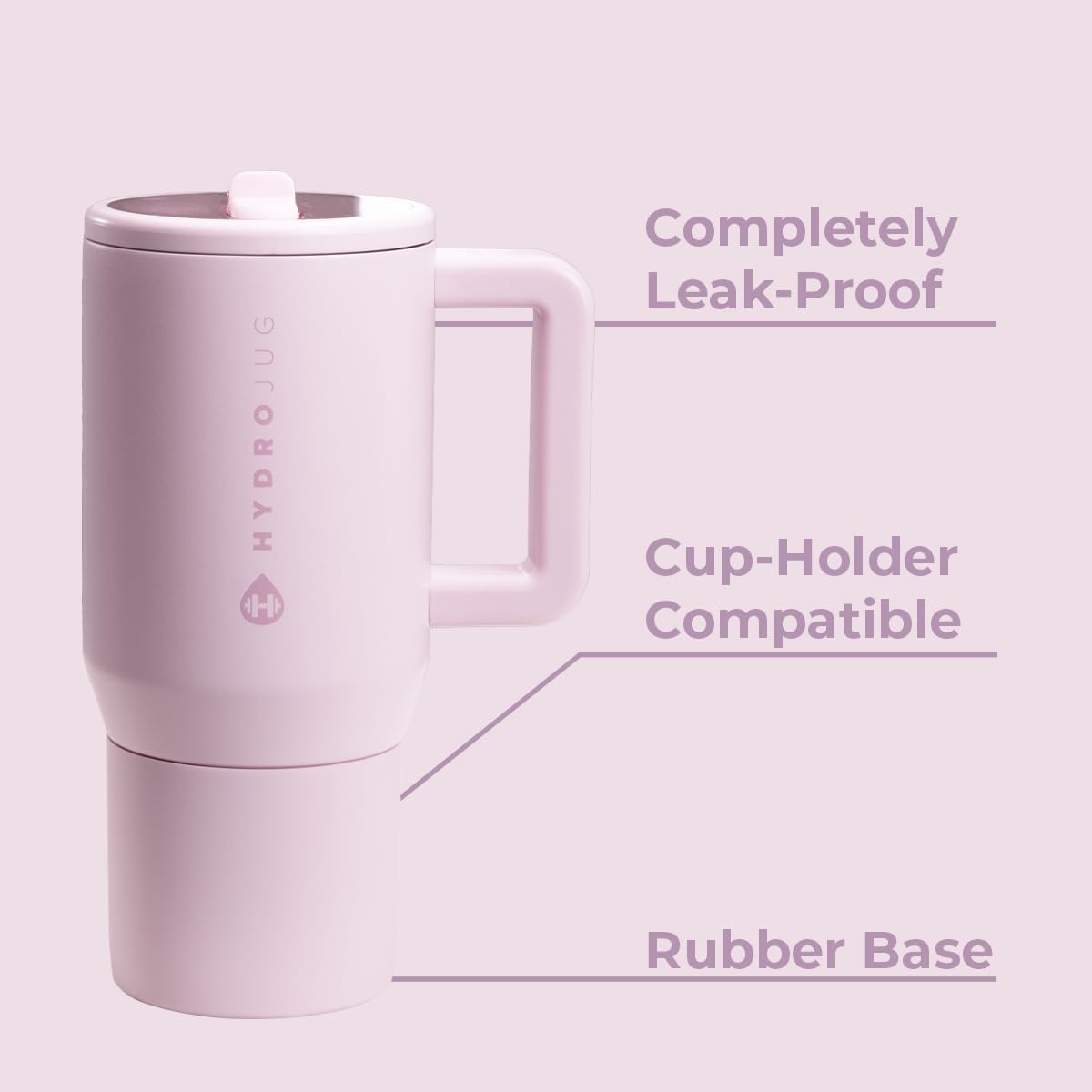 HydroJug Kids - 20 oz Insulated Kids Water Bottle with Flip Straw & Handle | Leak-Proof & Durable | Perfect for School, Sports, Lunch, Travel & Camp, Primrose
