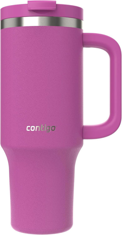 Contigo Streeterville 40oz Tumbler, Stainless Steel Vacuum Insulated, Leak-Proof, Cold for 29 Hours, Reef