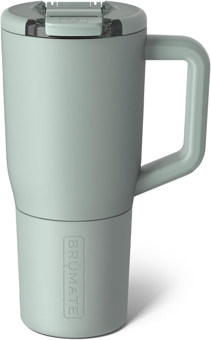 BrüMate Müv - 25oz 100% Leak Proof Insulated Coffee Mug with Handle & Lid - Stainless Steel Coffee Travel Mug - Double Walled Coffee Cup (Lilac Dusk)