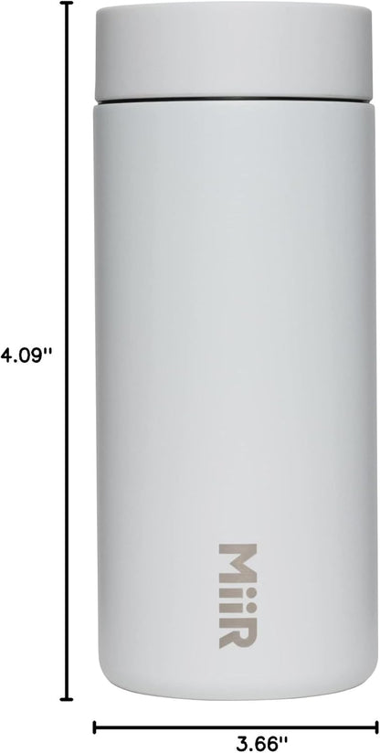 MiiR 360 Traveler, Stainless Steel Double-Wall Vacuum Insulated Tumbler - Leakproof 360 Lid for Easy Sipping on the Go; Perfect for Hot & Cold Drinks
