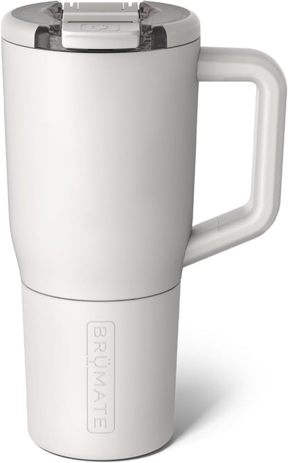 BrüMate Müv - 25oz 100% Leak Proof Insulated Coffee Mug with Handle & Lid - Stainless Steel Coffee Travel Mug - Double Walled Coffee Cup (Lilac Dusk)