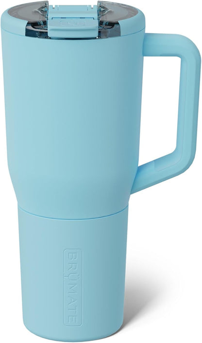 BrüMate Müv - 25oz 100% Leak Proof Insulated Coffee Mug with Handle & Lid - Stainless Steel Coffee Travel Mug - Double Walled Coffee Cup (Lilac Dusk)