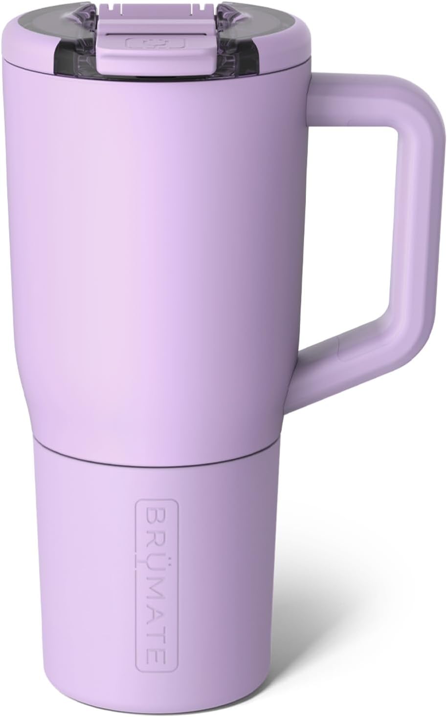 BrüMate Müv - 25oz 100% Leak Proof Insulated Coffee Mug with Handle & Lid - Stainless Steel Coffee Travel Mug - Double Walled Coffee Cup (Lilac Dusk)