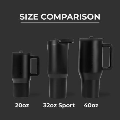 HydroJug Sport - Stainless Steel Tumbler with Straw, Vacuum Insulated, 40oz Leakproof Water Bottle, Ergonomic Design, Reusable, Dishwasher Safe, Rubber Base, Durable for Gym or Outdoors, Sage
