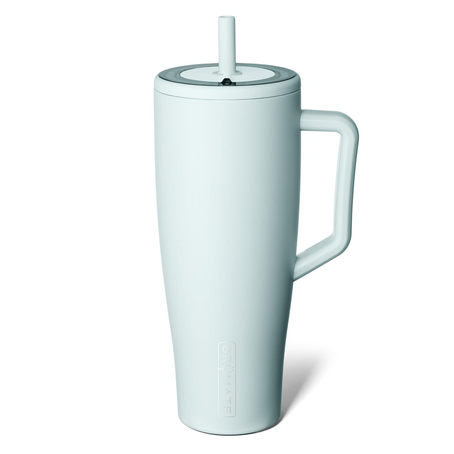 BrüMate Era 40 oz Tumbler with Handle & Straw | 100% Leakproof Insulated Water Bottle Tumbler with Lid & Flexible SoftSip Straw | Made of Stainless Steel | Cup Holder Friendly | 40oz (Nightfall Blue)