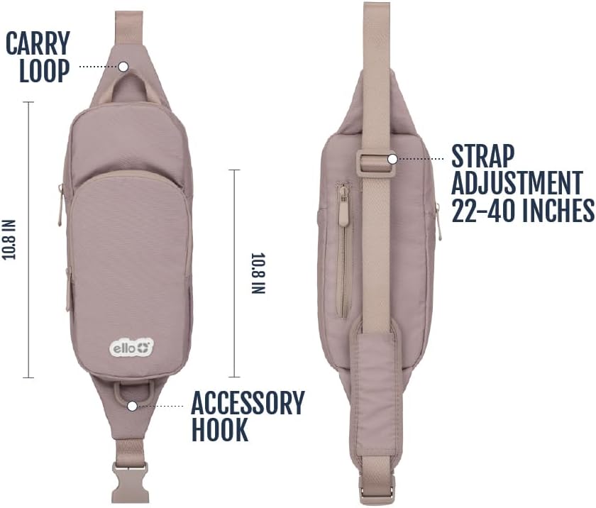 Ello Crossbody Sling Water Bottle Bag