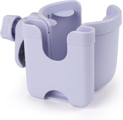 Accmor Stroller Cup Holder with Phone Holder, Bike Cup Holder, Universal Cup Holder for Uppababy Nuna Doona Strollers, 2-in-1 Cup Holder for Walker, Wheelchair, Scooter - Colors B